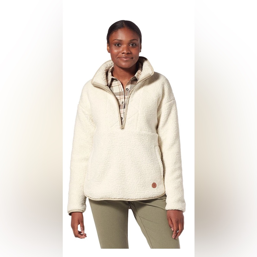 Royal Robbins Urbanesque Sherpa 1/2-Zip Pullover/ Size Small